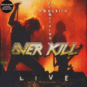 Overkill ‎– Wrecking Everything (Live) LP NM Pre-owned