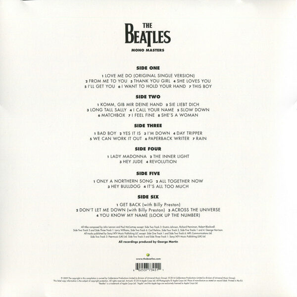 The Beatles – Mono Masters M Sellado 3 x Vinyl - Imagen 2