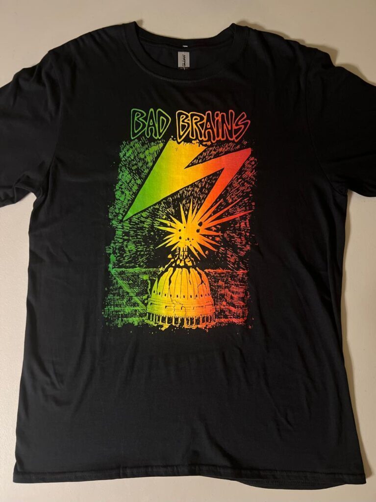 Bad Brains-SHIRTS MEN’S (Size L)