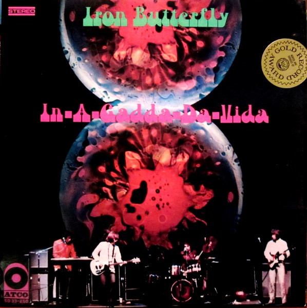 Iron Butterfly – In-A-Gadda-Da-Vida LP VG+ Pre-owned