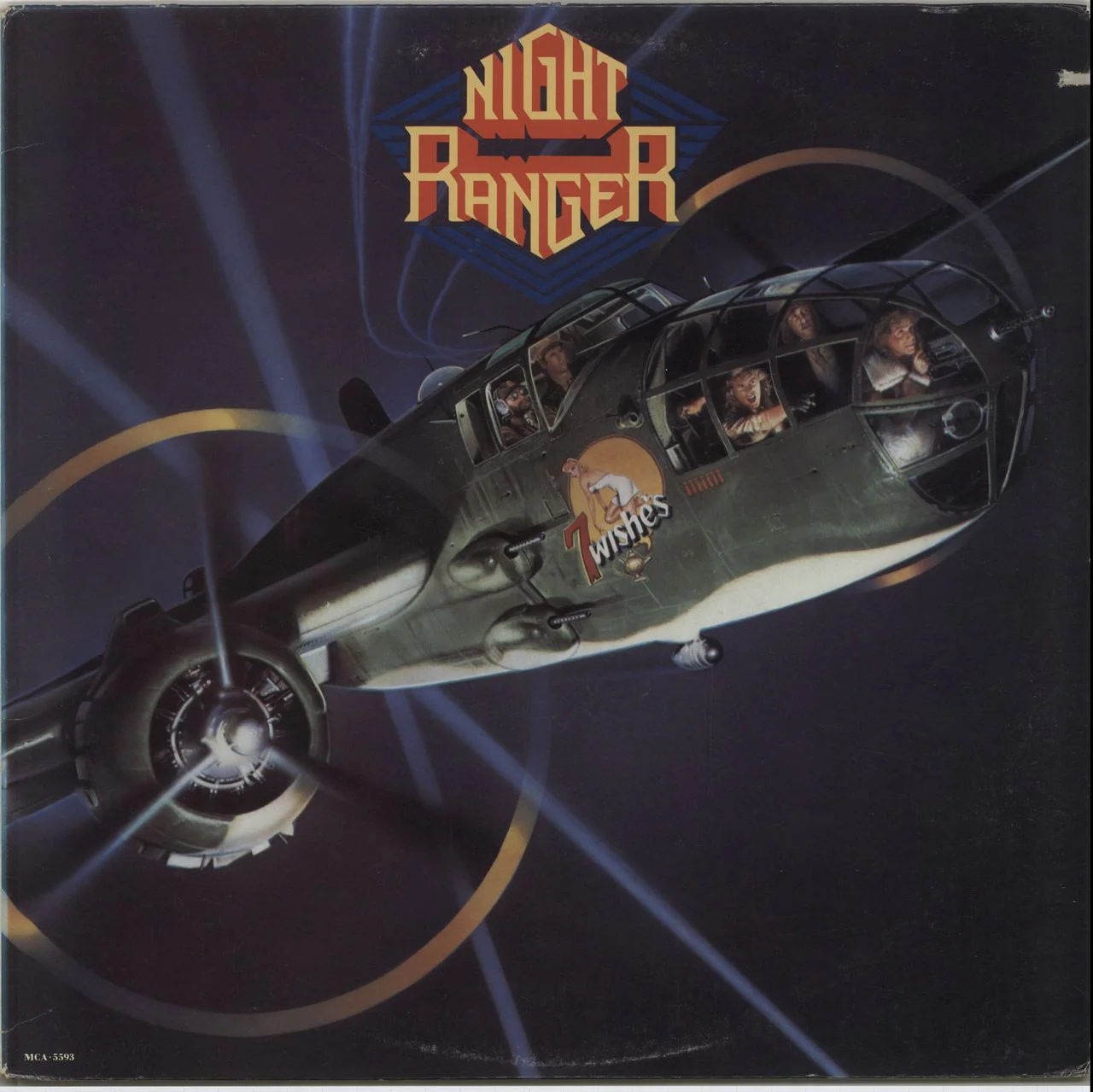 Night Ranger – 7 Wishes LP VG+ Pre-Owned