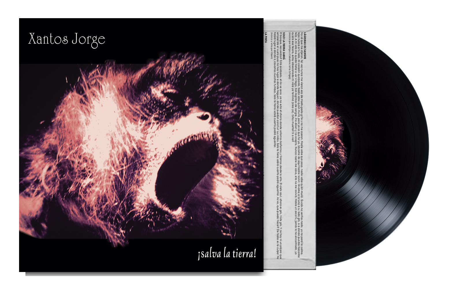 Xantos Jorge - ¡Salva La Tierra! LP M Sellado - Imagen 2