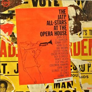 Jazz At The Philharmonic – The JATP All-Stars At The Opera House LP VG+ Pre-Owned