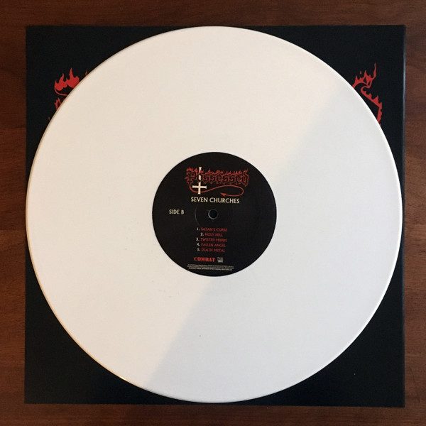 Possessed – Seven Churches LP NM Pre-owned - Imagen 3