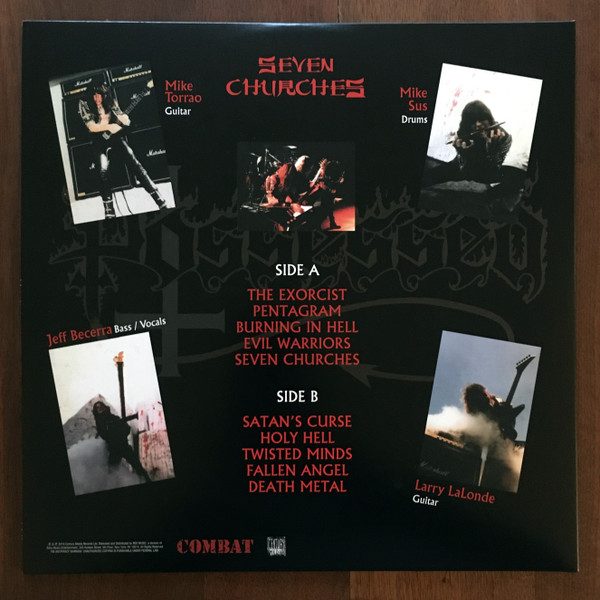 Possessed – Seven Churches LP NM Pre-owned - Imagen 5