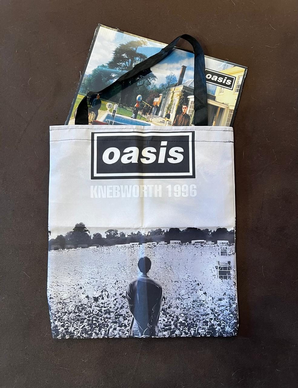 Bolsa de Tela Oasis Knebworth 1996 (Nuevo)