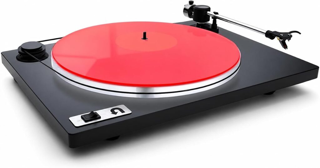 Acrylic Turntable Mat,11.75” Platter Slipmat for 12" Vinyl Record Players