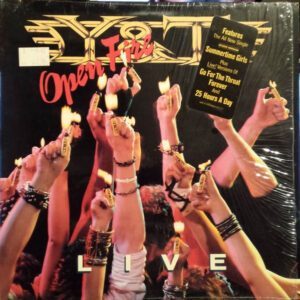 Y & T – Open Fire LP VG+ Pre-Owned