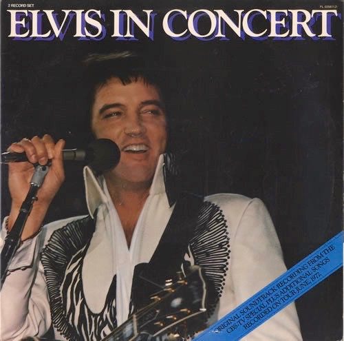 Elvis Presley – Elvis In Concert LP VG+ Pre-Owned