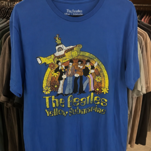 The Beatles Yellow Submarine T Shirt (Size M) Azul