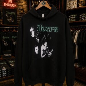 Hoodie The Doors Negro (Size XL)