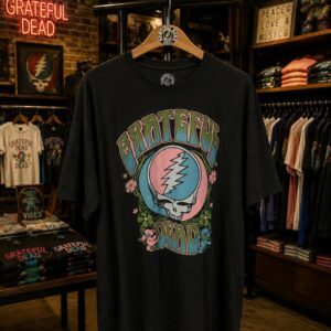 Grateful Dead-SHIRTS MEN’S (Size XL) Gris