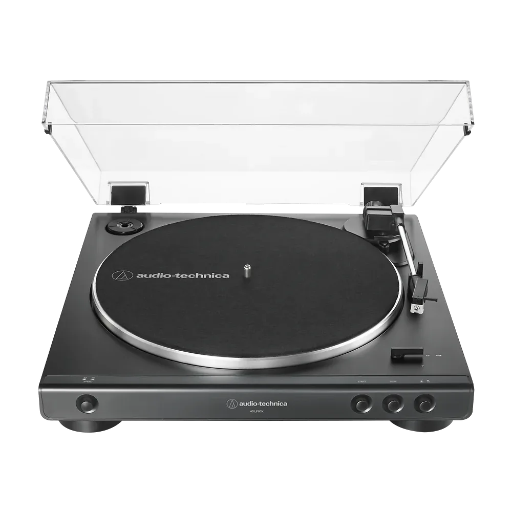 Tocadiscos Manejo Automatico - Gunmetal - Audio Technica - AT-LP60X-GM (Nuevo, 6 meses de garantía)